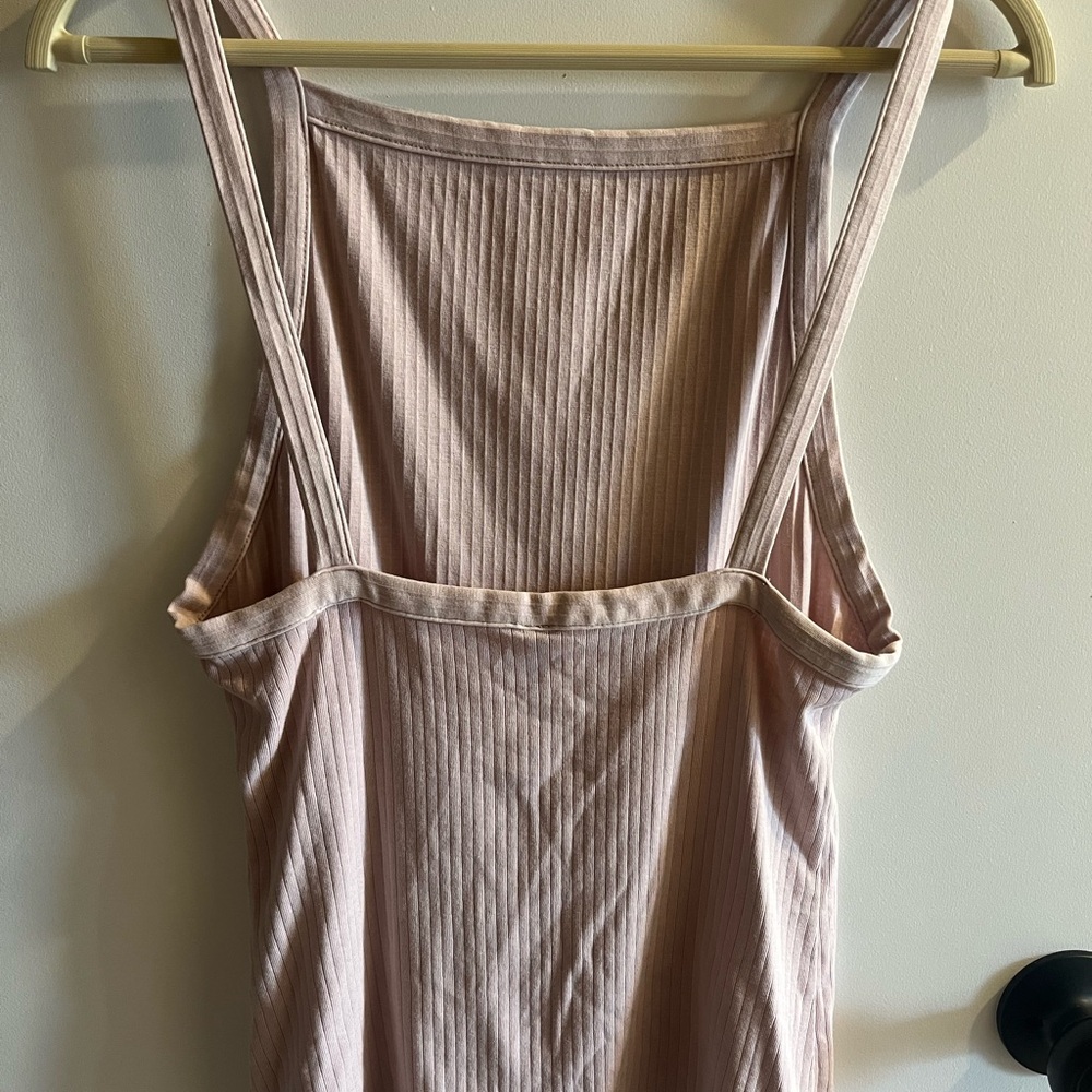 FP Intimately Baby Pink Ribbed Tank Top - Picture 2 of 2